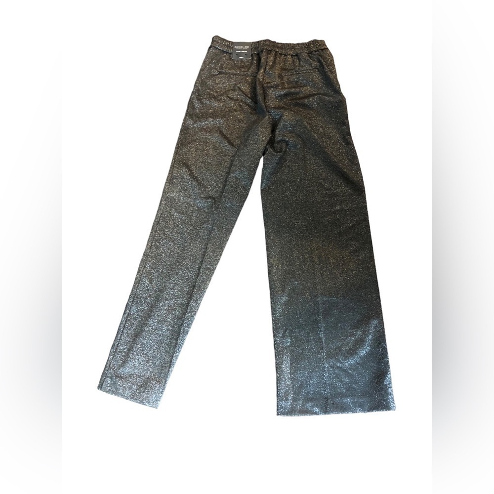 Rachel Zoe • Black size 6 high-rise wide leg dress pants
